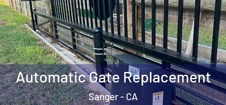 Automatic Gate Replacement Sanger - CA